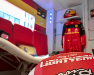 A Monaco Ferrari e Disney Pixar insieme per il lancio di Lightyear