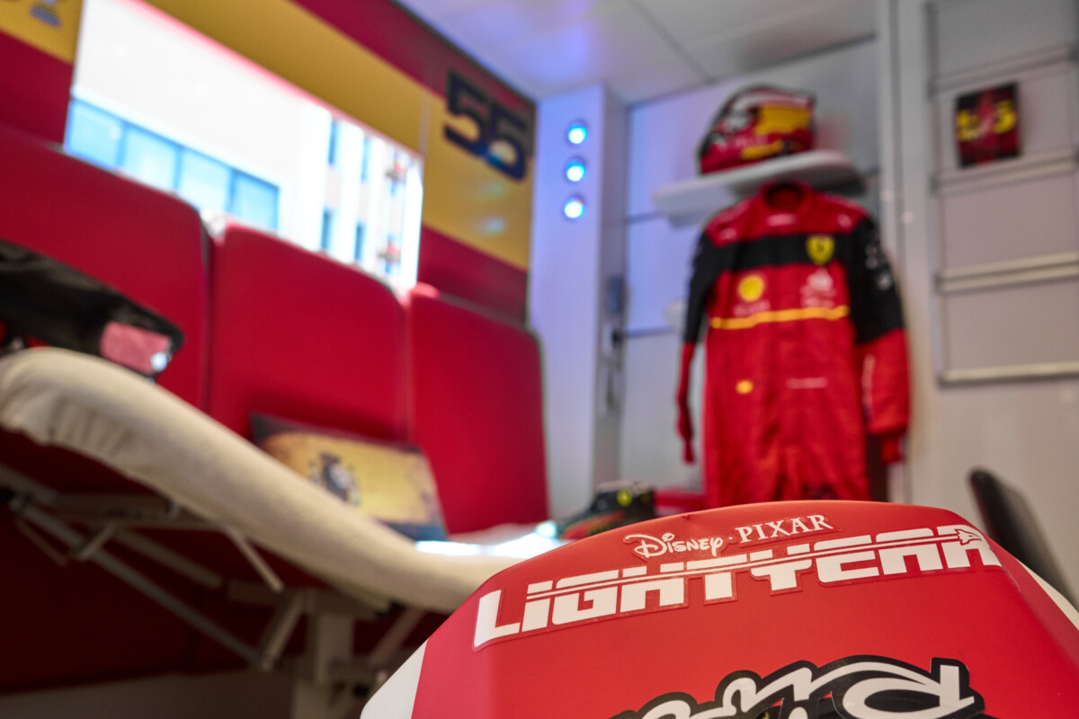 A Monaco Ferrari e Disney Pixar insieme per il lancio di Lightyear