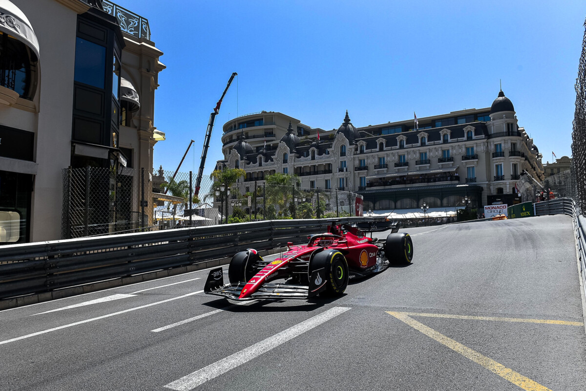 Leclerc, Perez, Sainz nelle prime libere di Monaco