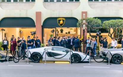 Nuovo showroom Lamborghini Monaco