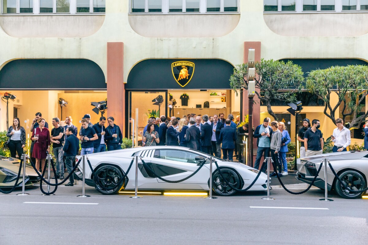 Nuovo showroom Lamborghini Monaco