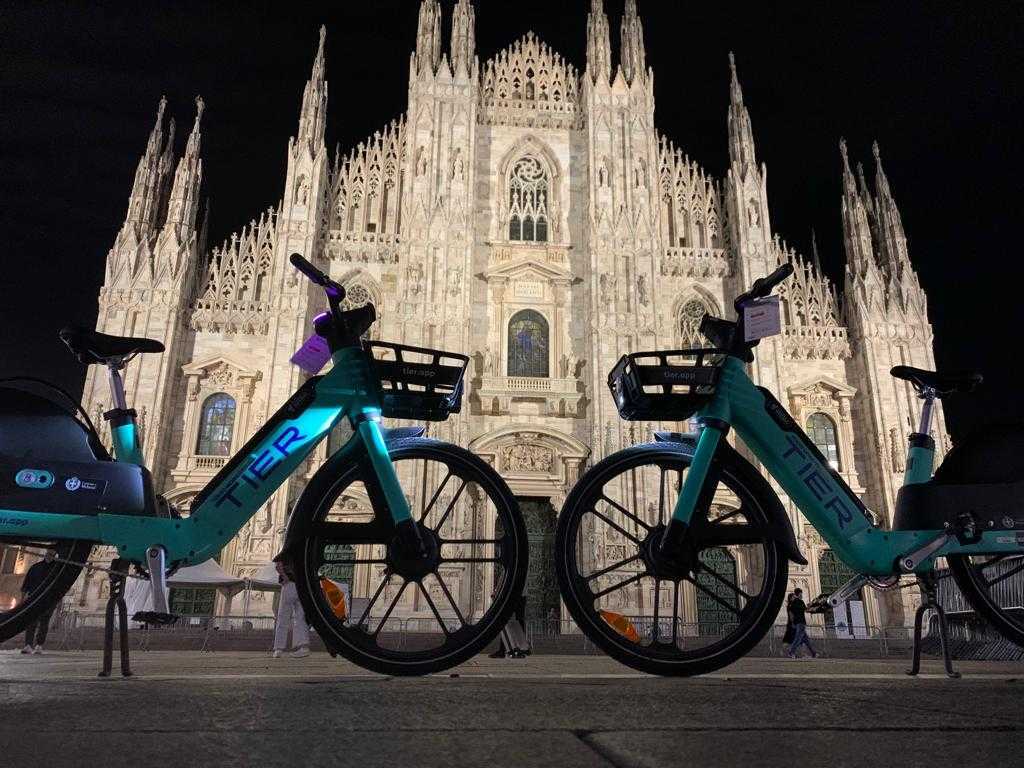 A Milano una flotta di1.000 biciclette elettriche TIER