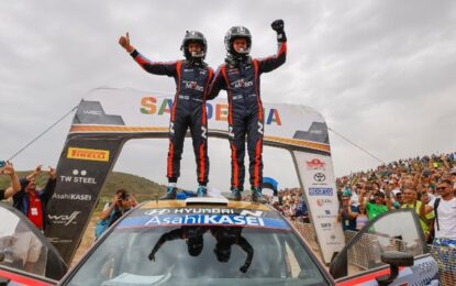 Ott Tanak vince il Rally Italia Sardegna