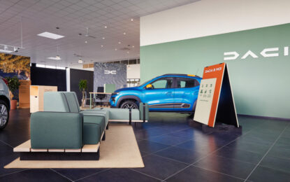Dacia: punti vendita eco-responsabili, flessibili e funzionali