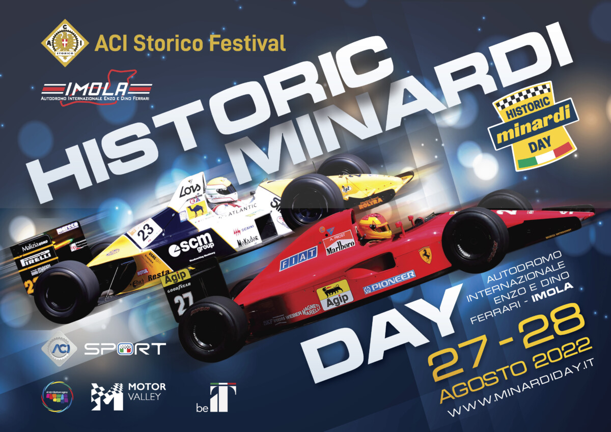 Imola: la seconda parte della stagione parte con l’Historic Minardi Day