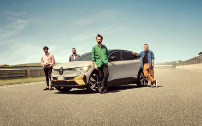 Renault e la prima cover registrata in un’auto 100% elettrica