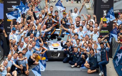 WRC: Hyundai Motorsport vince il Rally di Ypres