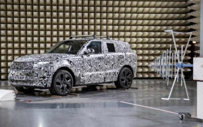 Jaguar Land Rover: nuova struttura test