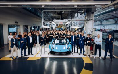 Termina la produzione della Lamborghini Aventador
