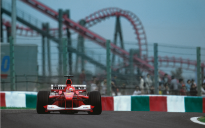 Suzuka 8 ottobre 2000: Michael Schumacher riporta il Titolo a Maranello