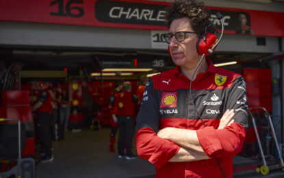 Ferrari: “Voci su Binotto totalmente prive di fondamento”