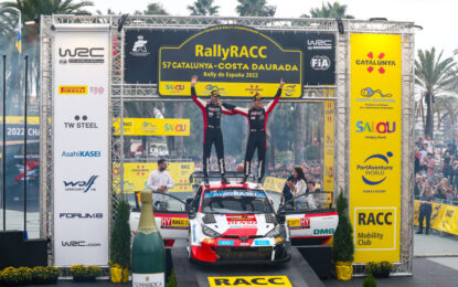 TOYOTA GAZOO Racing campione WRC per il secondo anno consecutivo