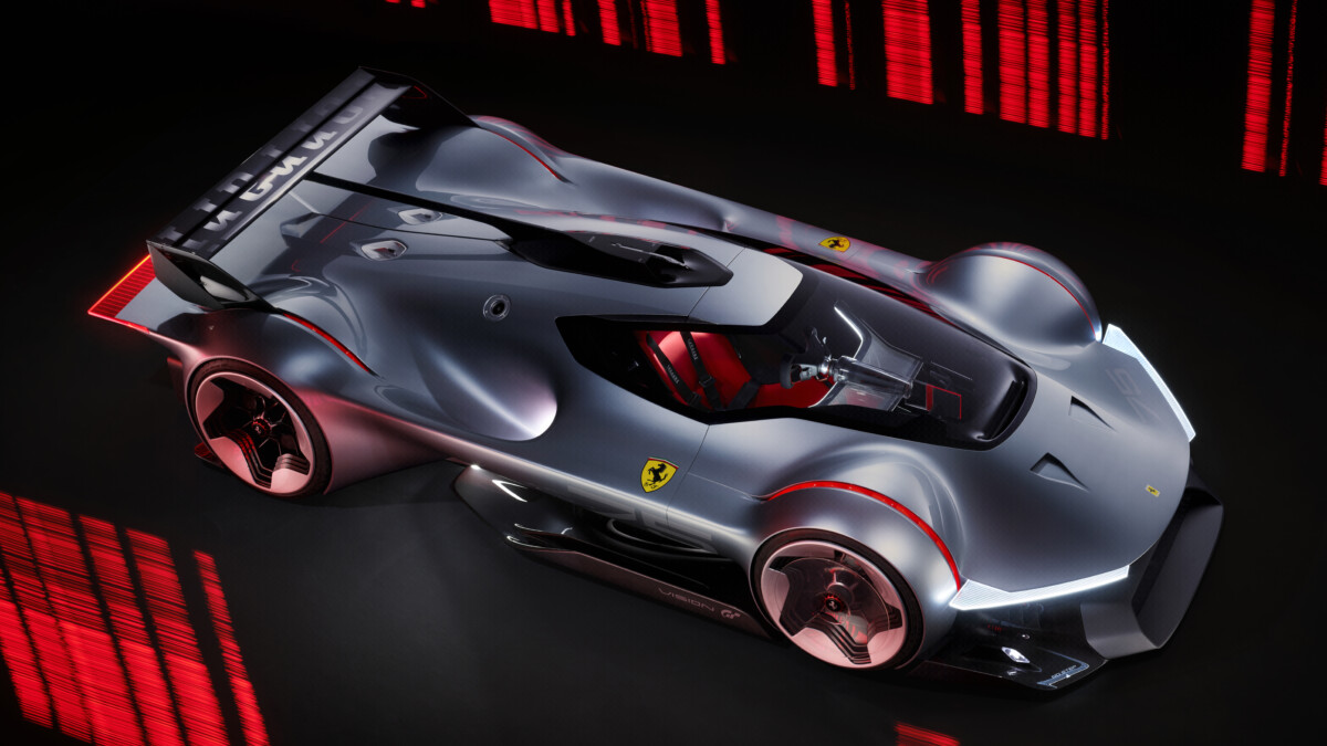 Vision Gran Turismo: la prima concept Ferrari per il motorsport virtuale