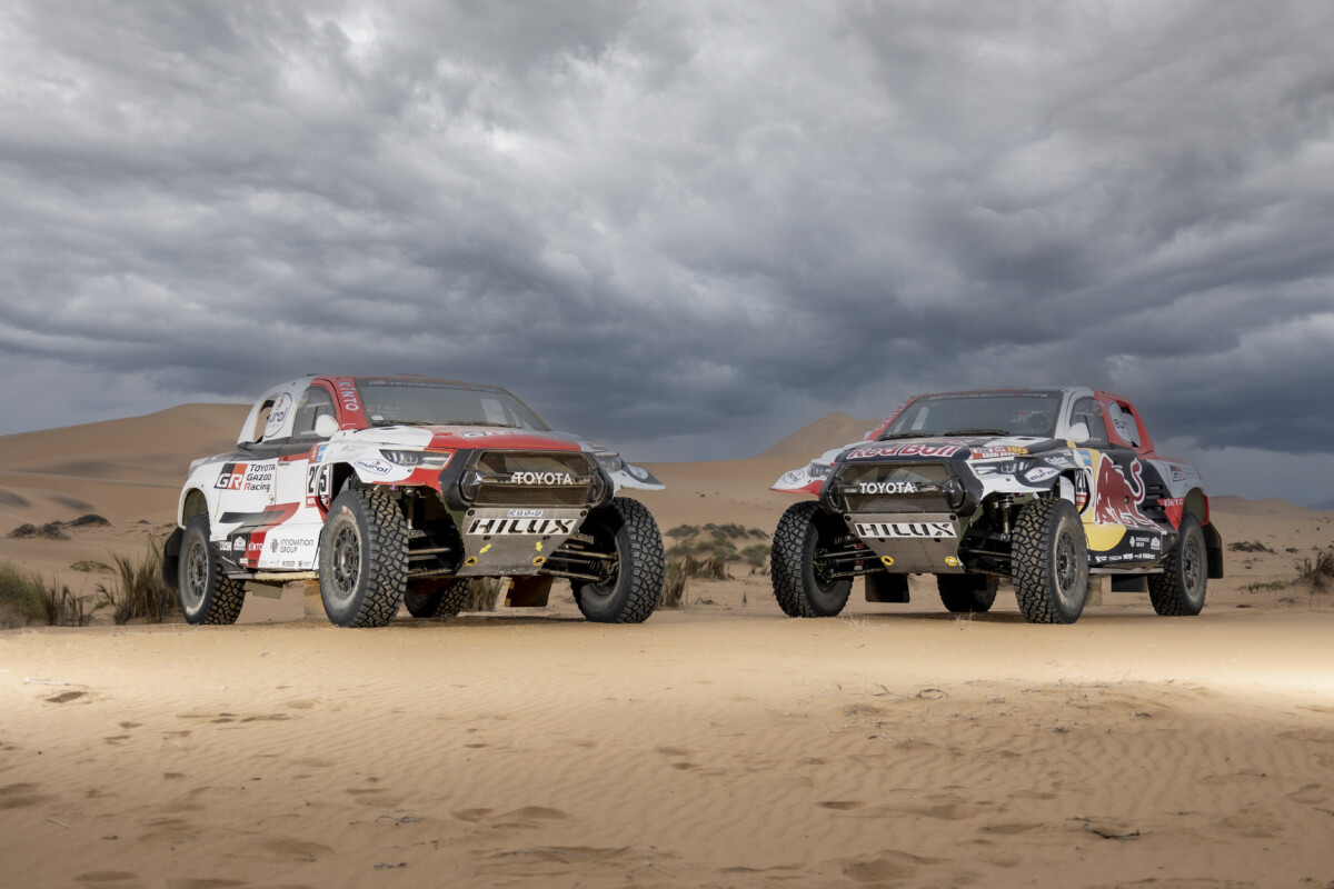 La squadra Toyota Gazoo Racing che correrà la Dakar 2023