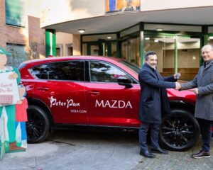 Mazda Italia e l’Associazione Peter Pan insieme contro i tumori pediatrici