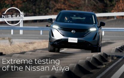 Nissan Ariya: test di resistenza e durata come 5 giri della Terra