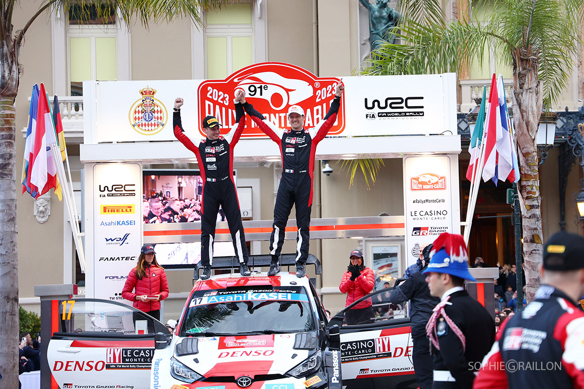 WRC: nona vittoria record di Ogier a Monte-Carlo