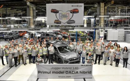 Lanciata la produzione di serie di Dacia Jogger HYBRID 140