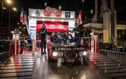Una Lancia Fulvia Coupé vince il Rallye Monte-Carlo Historique